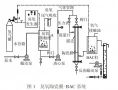 用臭氧陶瓷膜组合工艺处理污水研究