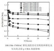 臭氧催化氧化对水中氯苯甲酸去除率研究